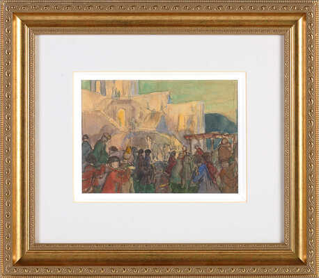 Лансере Евгений Евгеньевич. Павильон Катальная Горка во времена Екатерины II в Ораниенбауме 